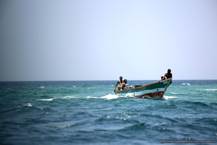 Somali fishermen near Berbera