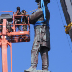 Robert E. Lee Statue Dismantled 